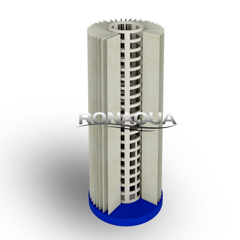 Ronaqua Pleated Sediment Water Filter Cartridge 9.87â€x 2.5â€ Amplified Surface Area, Removes Sand, Dirt, Rust, Extended Filter Life WELL-MATCHED with WHKF-WHPL, 801-50, WB-50W, WFPFC3002, SPC-25-1050 (6 Pack) - Image 5